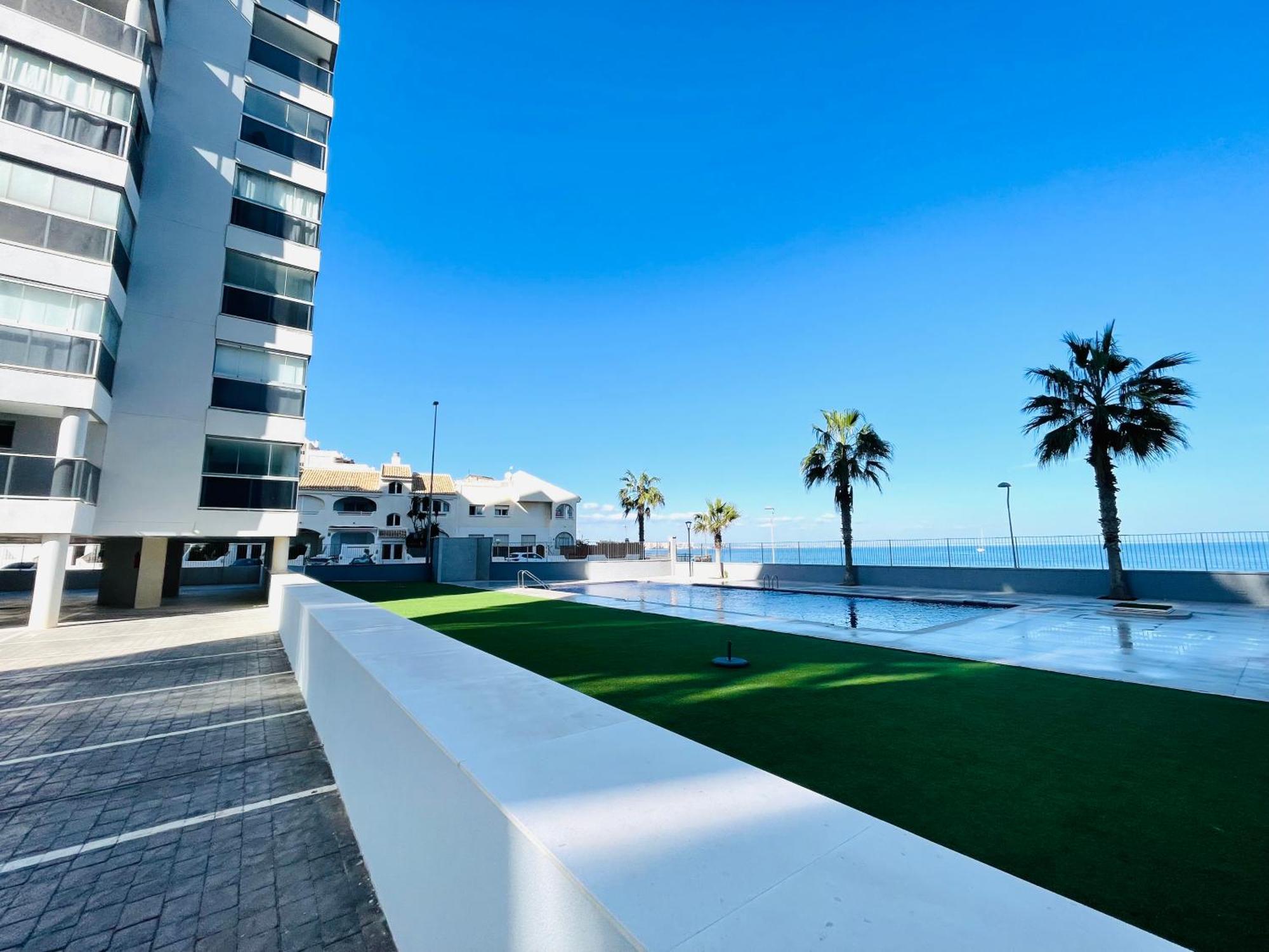Appartement Apartamento En Primera Linea Con Vistas A La Playa Ensenada Del Esparto Del Residencial Vina Del Mar à La Manga del Mar Menor Extérieur photo