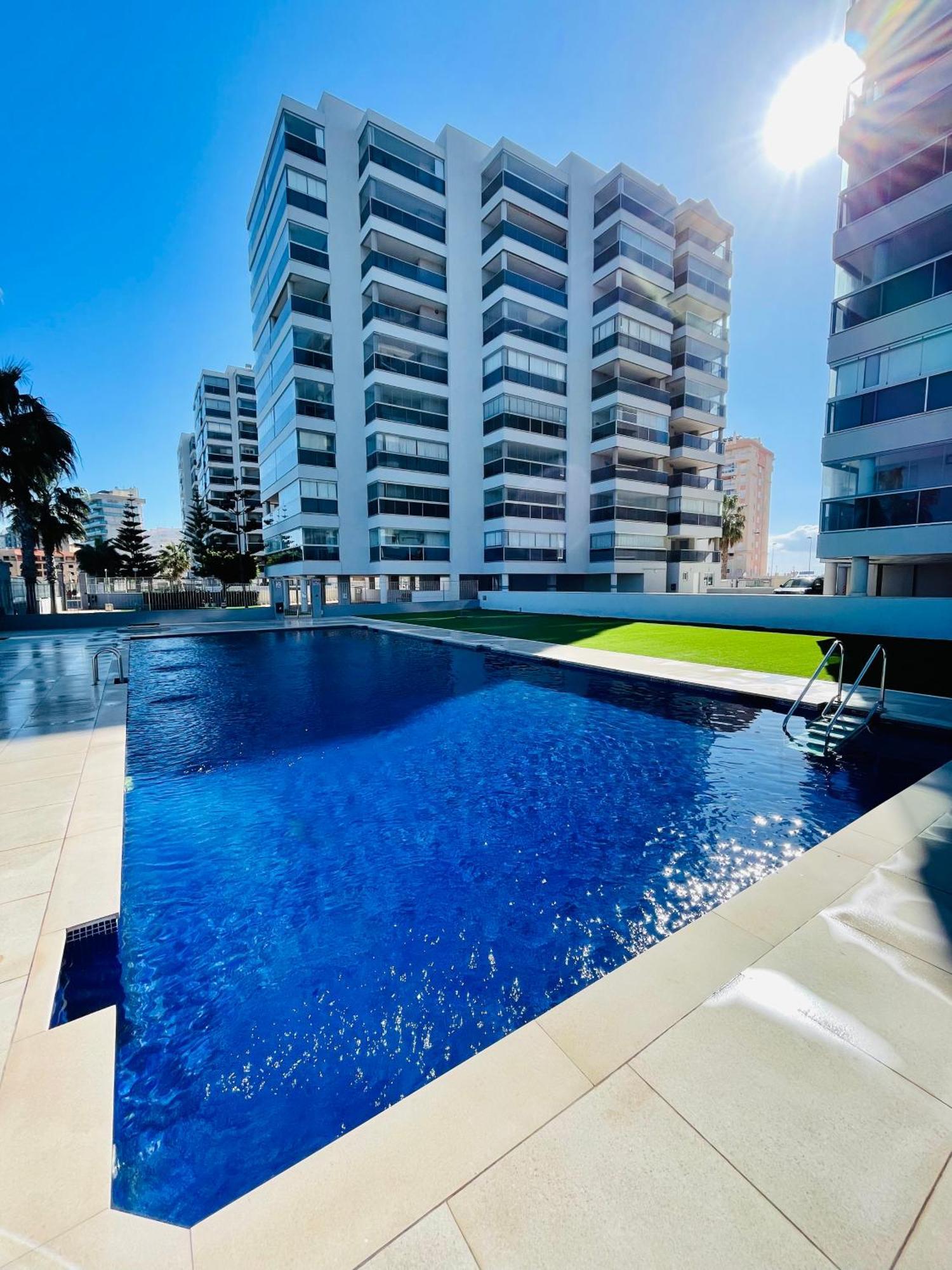 Appartement Apartamento En Primera Linea Con Vistas A La Playa Ensenada Del Esparto Del Residencial Vina Del Mar à La Manga del Mar Menor Extérieur photo
