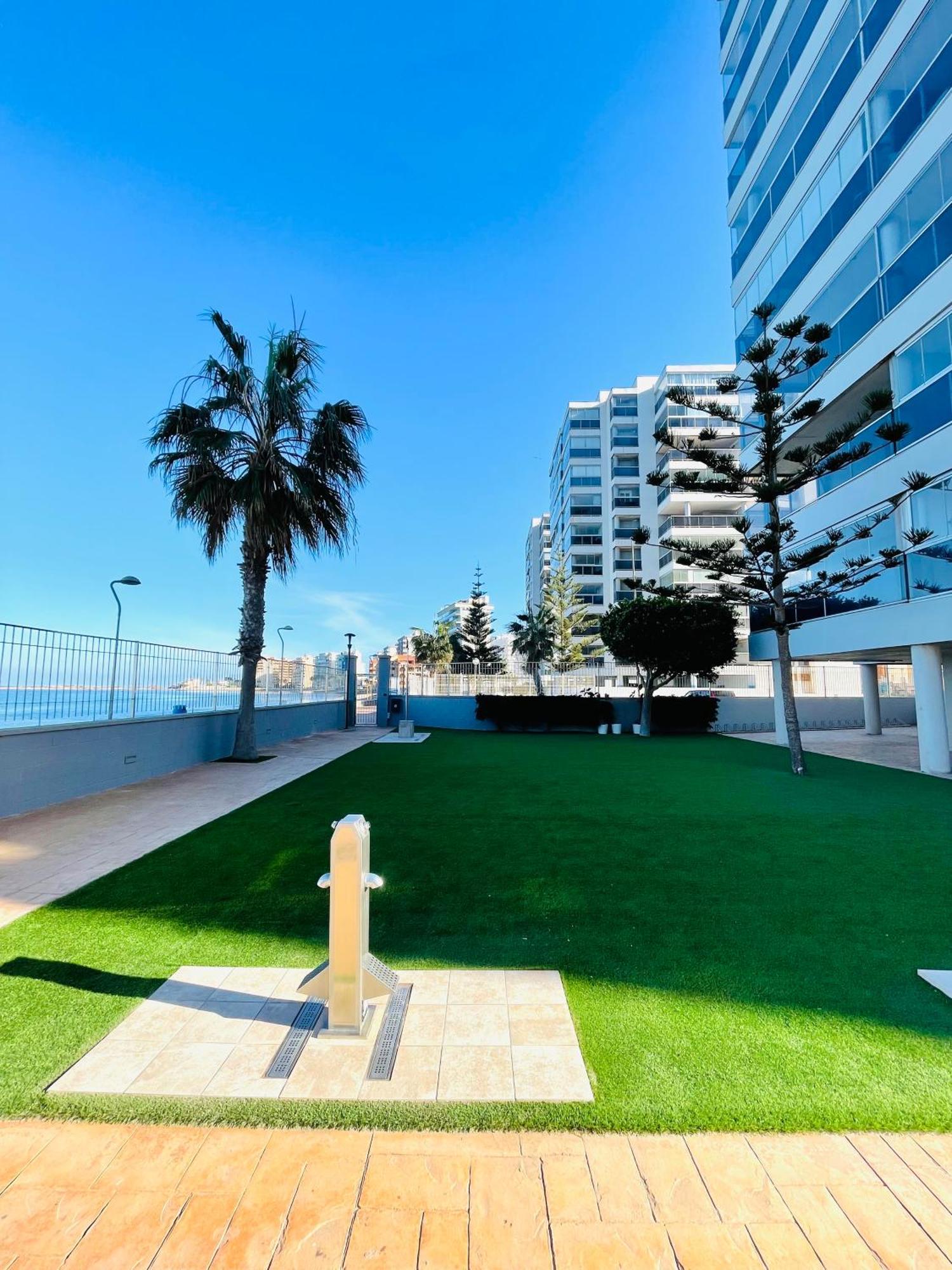 Appartement Apartamento En Primera Linea Con Vistas A La Playa Ensenada Del Esparto Del Residencial Vina Del Mar à La Manga del Mar Menor Extérieur photo